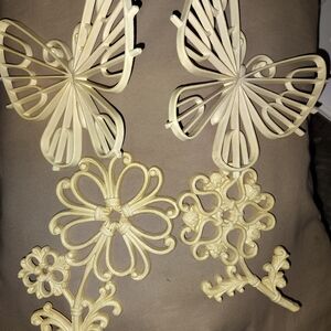 Cream Decorative Wall Art Set